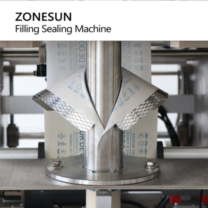 ZONESUN ZS-GFYT320 Máquina automática de enchimento de bolsa líquida com codificador de data 