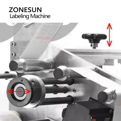 ZONESUN ZS-TBXP1 Máquina de rotulagem e alimentação por sucção de superfície plana 