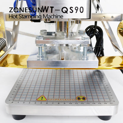 ZONESUN WT-QS90 Pneumatic Hot Stamping Machine