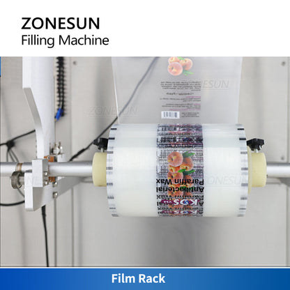 ZONESUN ZS-420GSY Máquina automática de enchimento de pasta e vedação com tanque e bomba de alimentação