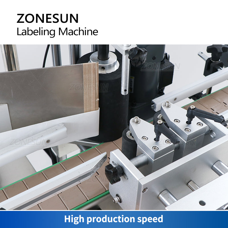 ZONESUN ZS-TB260S etiquetadora dupla face automática para garrafa redonda