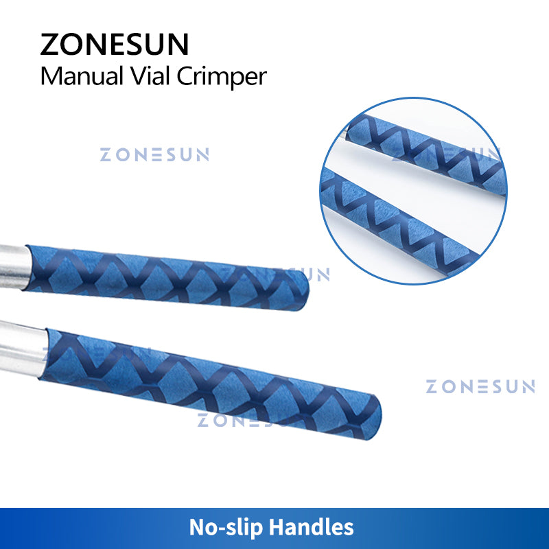 ZONESUN ZS-PBC1 13/15/18/20 mm Máquina de tampar perfume manual em aço inoxidável