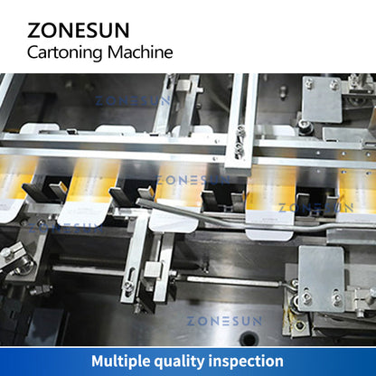 ZONESUN ZS-BP130D Máquina de embalagem automática horizontal para selagem de caixas 