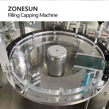 ZONESUN ZS-EL450 Automatic Liquid Cartridge Filling Capping Machine