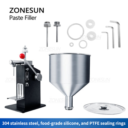 Llenadora de pasta manual ZONESUN ZS-MGT1S