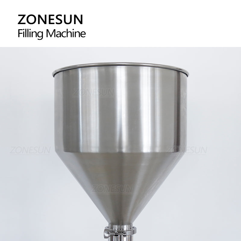 ZONESUN ZS-GT1V Máquina de Llenado de Líquidos en Pasta Completamente Neumática