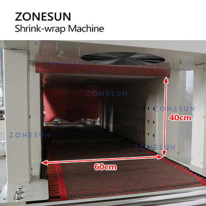 ZONESUN ZS-SPL4 Automatic Bottles Wrapping Shrinking Packaging Machine