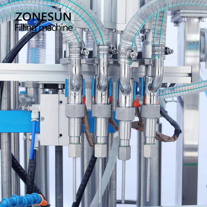 ZONESUN ZS-YTCT4P Máquina automática de llenado y alimentación de pasta a temperatura constante