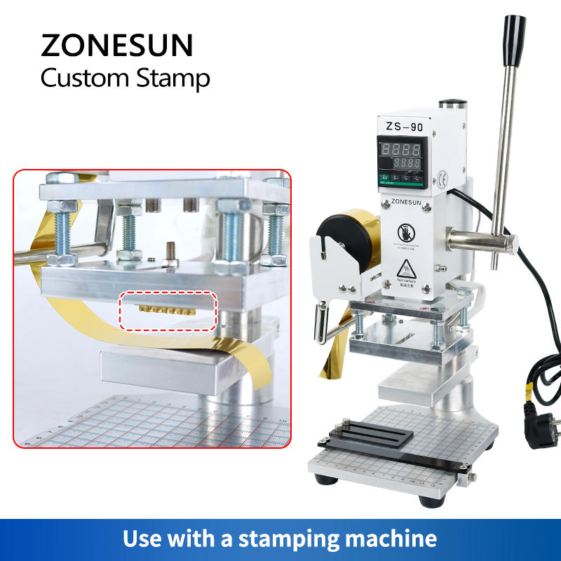 ZONESUN Custom Brass Stamping Embossing Tool