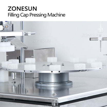 ZONESUN ZS-AFC1C Máquina automática de llenado y tapado de líquidos con bomba magnética 2 en 1