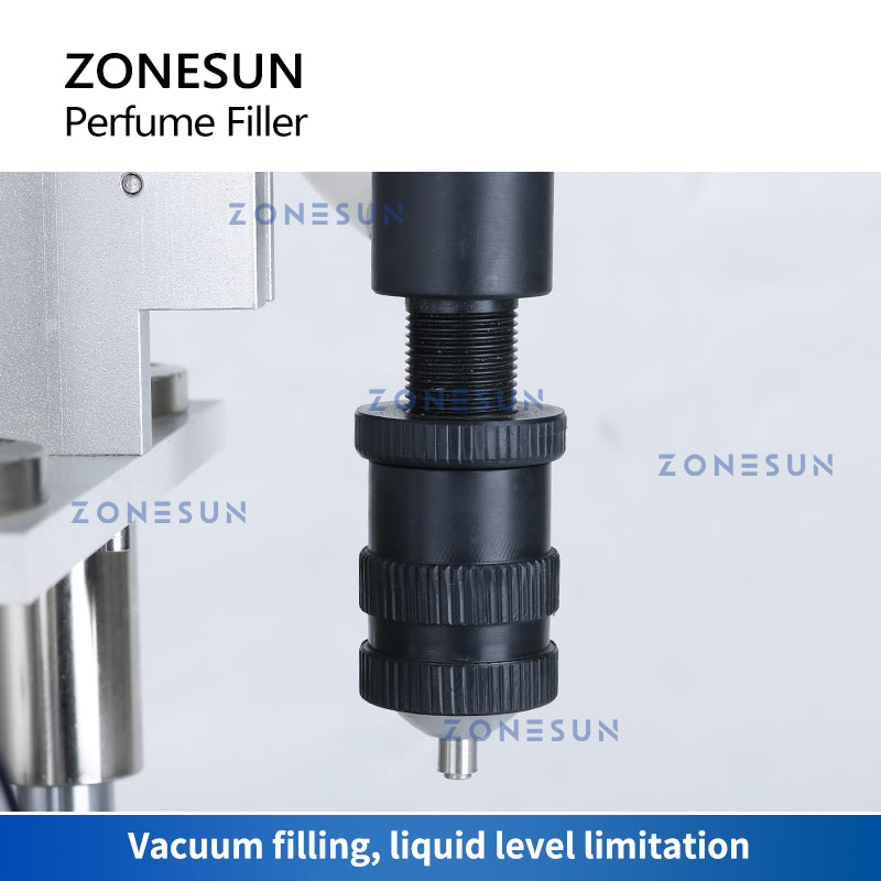 ZONESUN ZS-YTZL500S Pneumatic Vacuum Single Nozzle Perfume Liquid Filling Machine