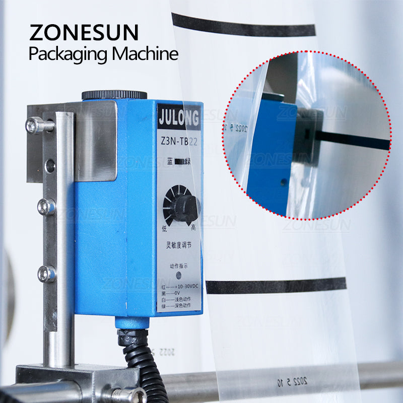 ZONESUN ZS-F100 Máquina automática de selagem para enchimento de sacos de pó