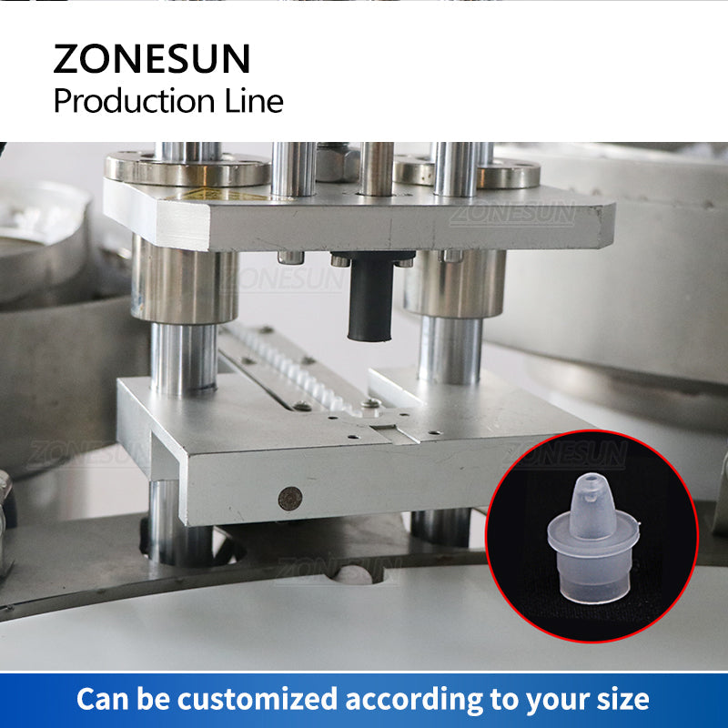 ZONESUN ZS-FAL180A10 Tampa de enchimento de líquido de bomba peristáltica de bico único, linha de produção de rotulagem de garrafas redondas parafusadas 