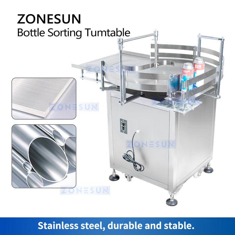 Descodificador automático de botellas ZONESUN ZS-LP800 para línea de producción