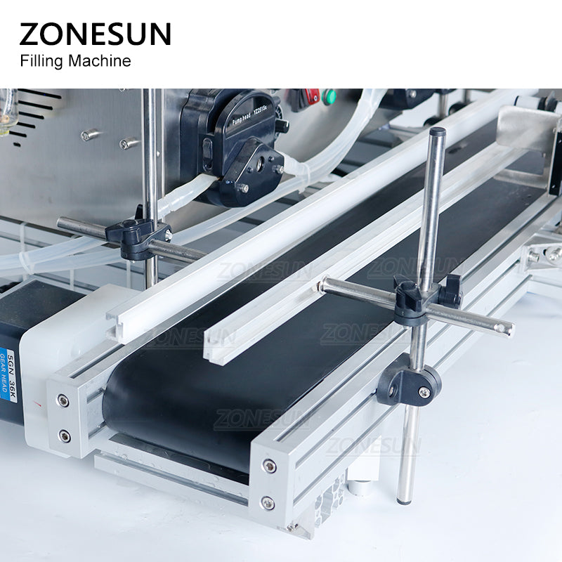 ZONESUN ZS-DTPP-2 Automatic 2 Heads Peristaltic Pump Liquid Filling Machine