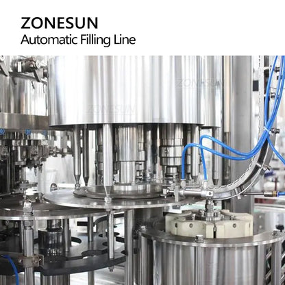 ZONESUN ZS-AFM Máquina automática de enchimento de água potável engarrafada PET