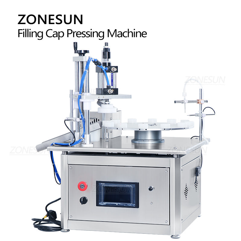 ZONESUN ZS-AFC1C Máquina automática de llenado y tapado de líquidos con bomba magnética 2 en 1