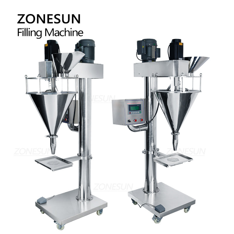 ZONESUN ZS-FM100L Semi Automatic Powder Filling Machine