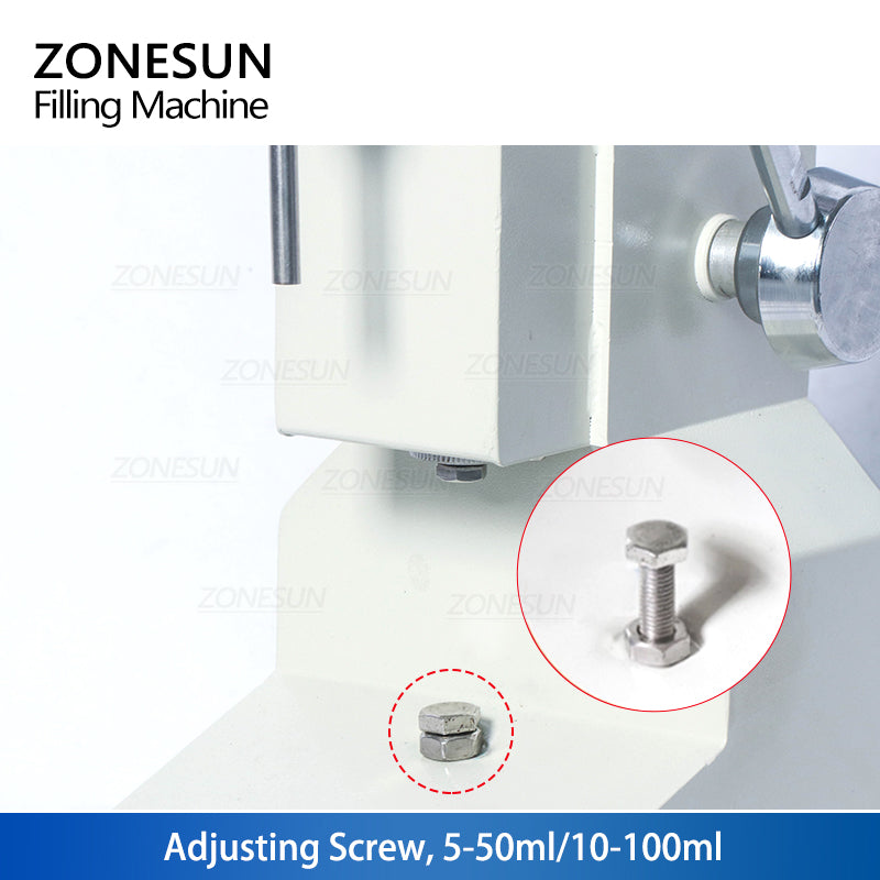 Llenadora manual de pasta ZONESUN A03 50/100ML