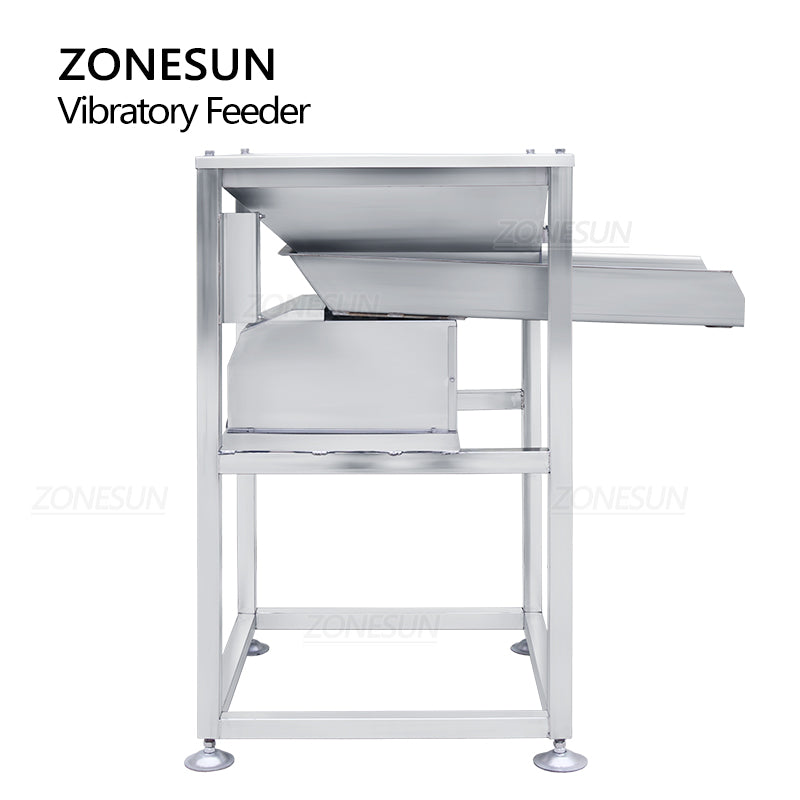 ZONESUN ZS-VF50 Alimentador Vibratório Automático de Grânulos de Pó 