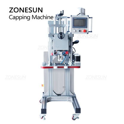 ZONESUN ZS-XG20A Máquina automática de tampar e rosquear 