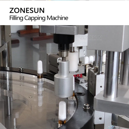 ZONESUN ZS-EL450 Automatic Liquid Cartridge Filling Capping Machine