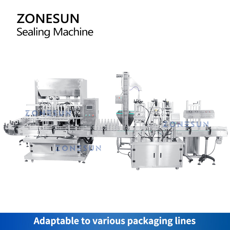 ZONESUN ZS-FK4200V Automatic Aluminum Foil Lid Induction Sealing Machine