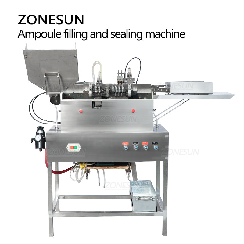 ZONESUN ZS-FSABS2 Automatic Small Ampoule Bottles Liquid Filling and Sealing Machine