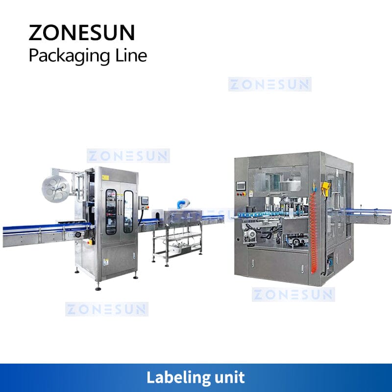 ZONESUN ZS-FAL32-10 Bottled Water Packaging Integrated Line Full Automatic Production Line ZONESUN 
