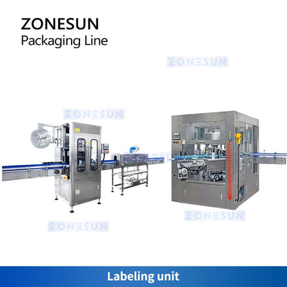 ZONESUN ZS-FAL32-10 Bottled Water Packaging Integrated Line Full Automatic Production Line ZONESUN 