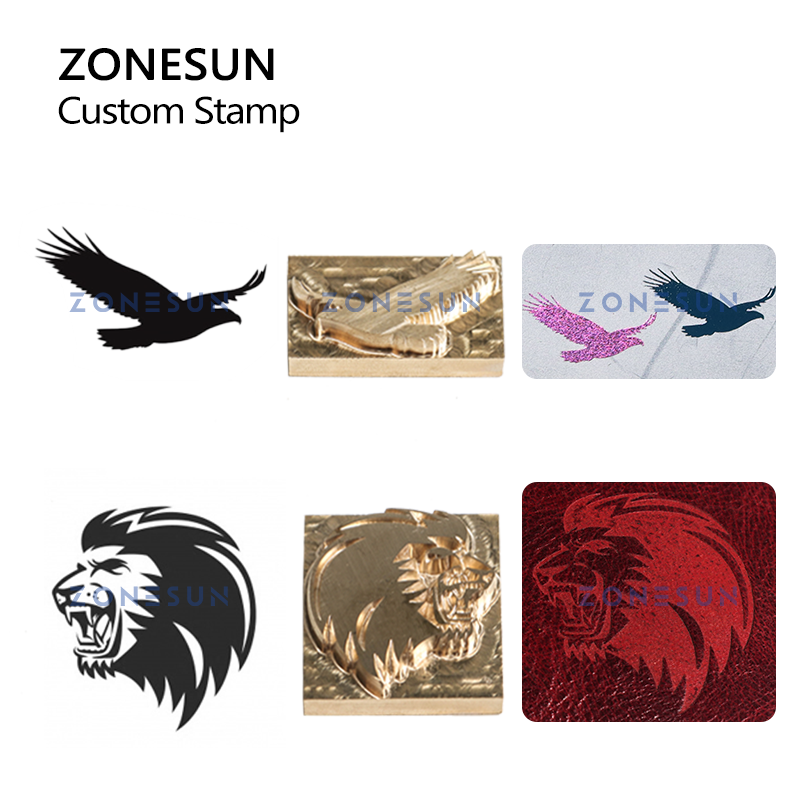 ZONESUN Custom Steel Metal Stamps Mold Marking Tool Jewelry Embossing
