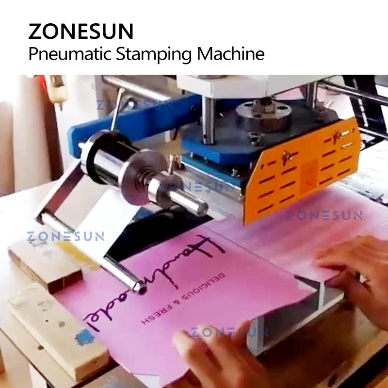 Máquina de estampagem pneumática ZONESUN ZS-819C4 