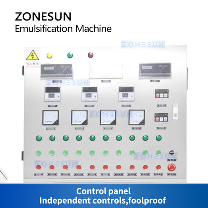 ZONESUN ZS-EM300 Máquina emulsificadora de mistura a vácuo 