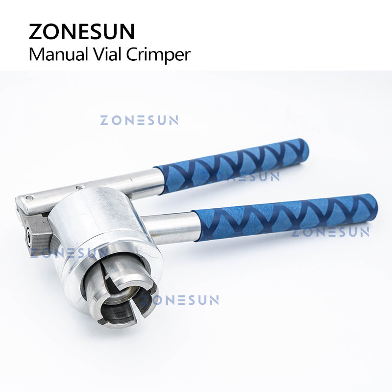ZONESUN ZS-PBC1 13/15/18/20 mm Máquina de tampar perfume manual em aço inoxidável
