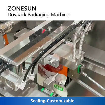 ZONESUN ZS-HZL1 Máquina automática de sellado y llenado de pasta Doypack 