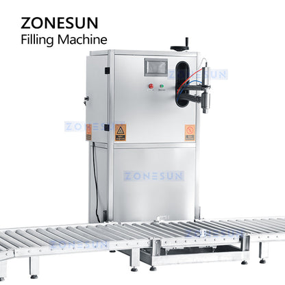 ZONESUN ZS-YTW250L Single Nozzle Gear Pump Large Flow Liquid Weighing Filling Machine