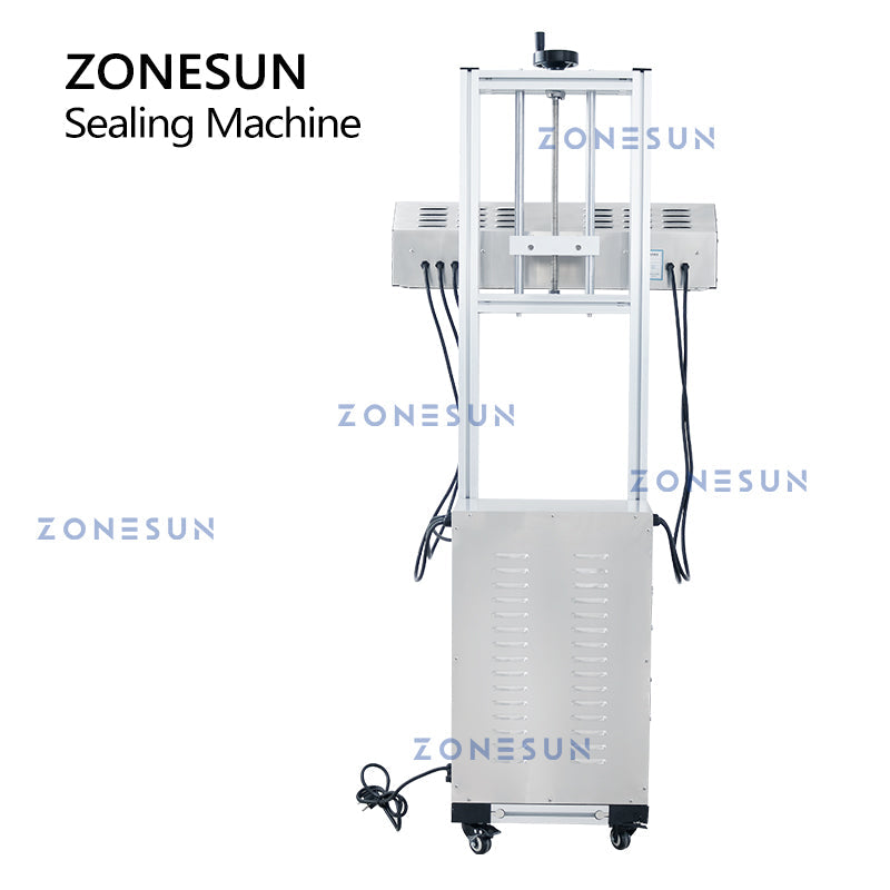 Máquina automática de sellado por inducción de tapas de papel de aluminio ZONESUN ZS-FK4200V 