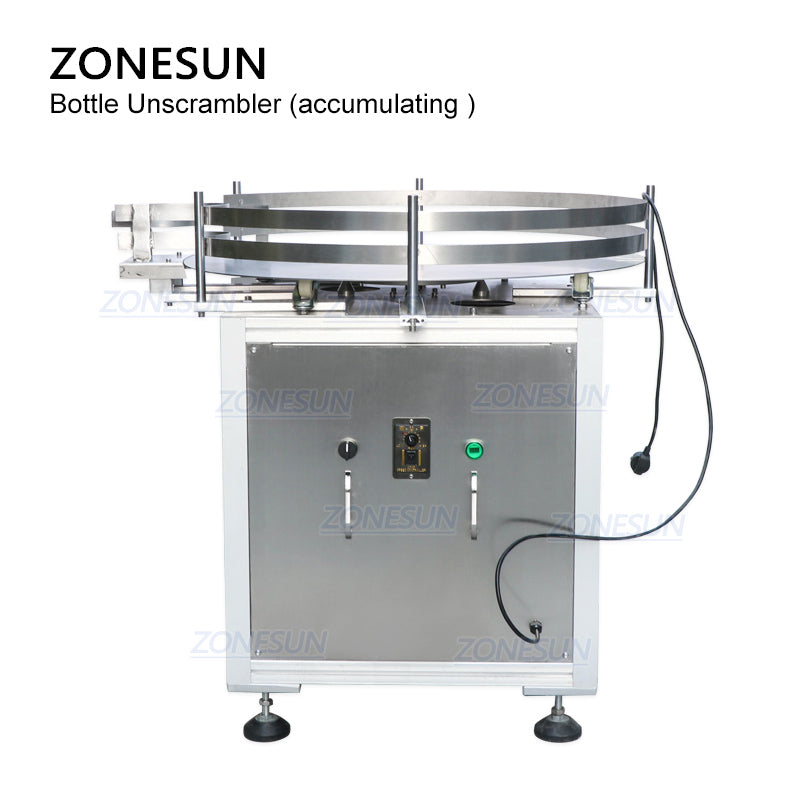 ZONESUN ZS-FAL180P2 Llenadora de líquidos, tapadora y etiquetadora de botellas redondas