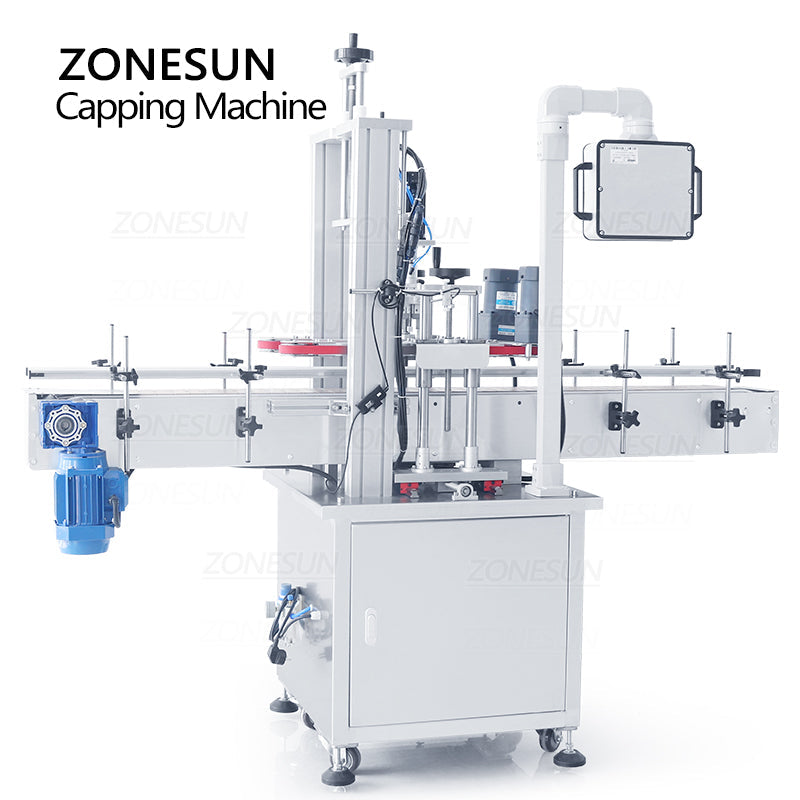 ZONESUN ZS-XG16F Máquina automática de tampar e rosquear 