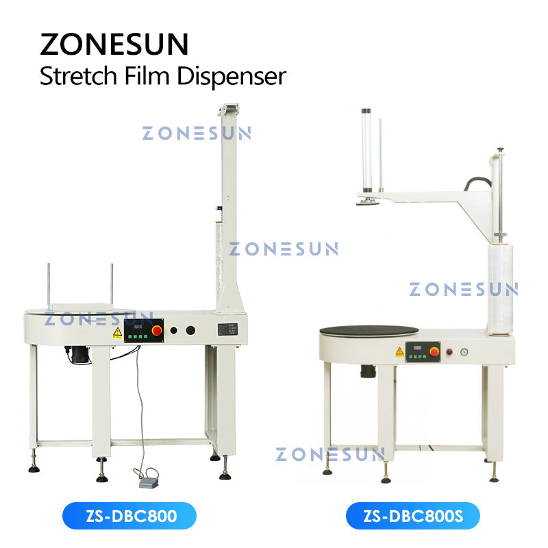 ZONESUN ZS-DBC800 Automatic Stretch Film Wrapping Machine