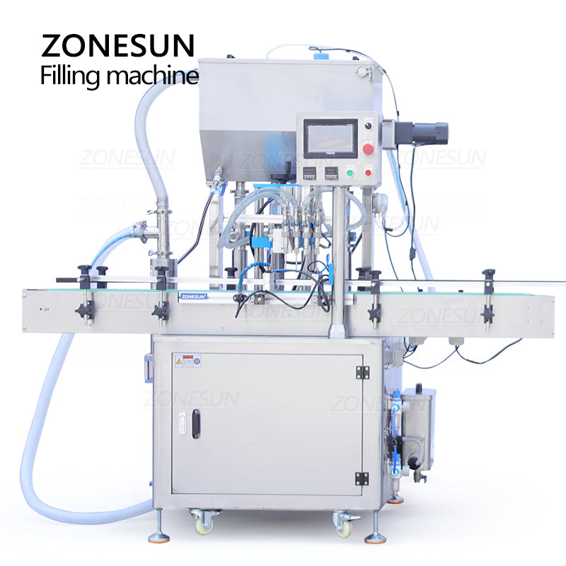 ZONESUN ZS-YTCT4P Máquina automática de llenado y alimentación de pasta a temperatura constante