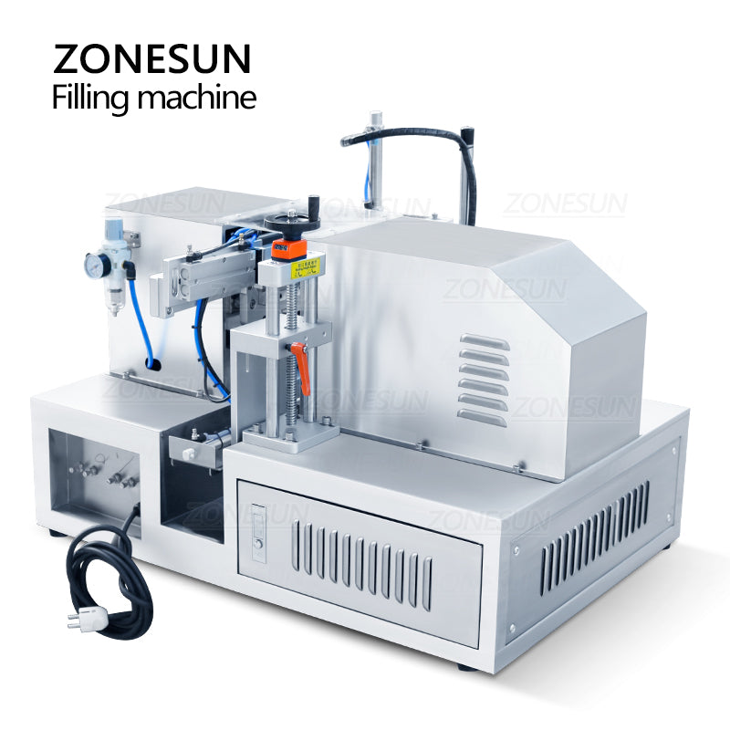ZONESUN QDFM-125P Máquina ultrasónica de sellado de tubos blandos con codificador de fecha 