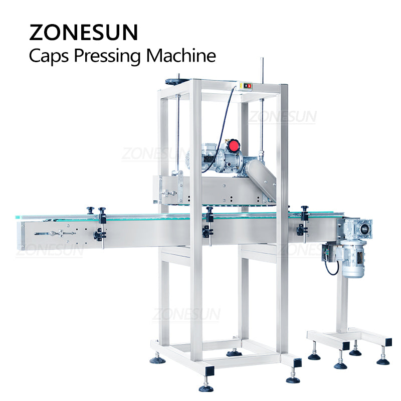 ZONESUN ZS-XG21 Máquina automática de tapado y prensado de tapas