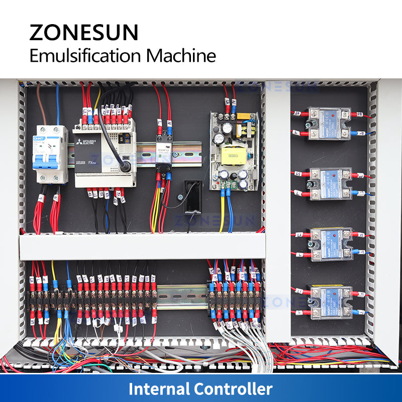 ZONESUN ZS-EM300 Mezcladora Emulsionadora al Vacío 