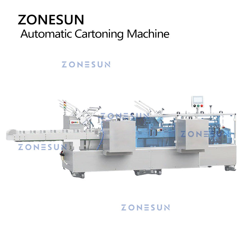 Máquina automática de envasado y sellado de cajas de cartón ZONESUN ZS-ZHJ301