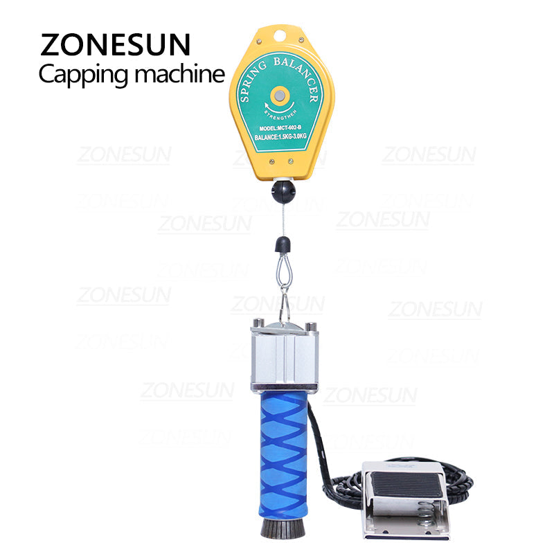 ZONESUN ZS-YGP1 Máquina taponadora de perfume neumática manual 