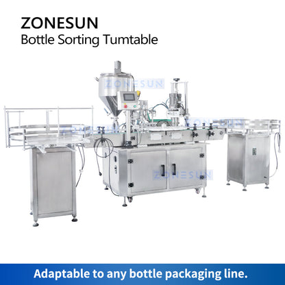 Desembaralhador automático de garrafas ZONESUN ZS-LP800 para linha de produção