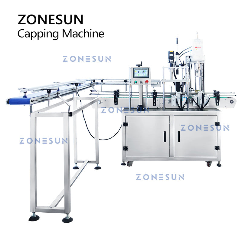 ZONESUN ZS-XGC2 Automatic Double Deck Bottle Capping Machine