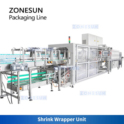 ZONESUN ZS-FAL32-10 Bottled Water Packaging Integrated Line Full Automatic Production Line ZONESUN 