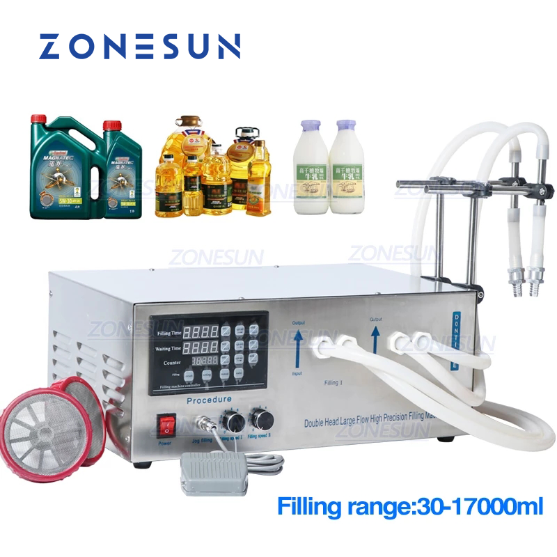 zonesun two heads filling machine